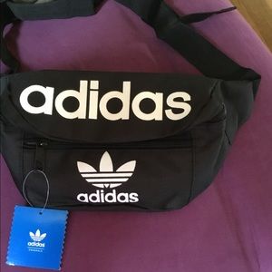 Two Black Adidas bags